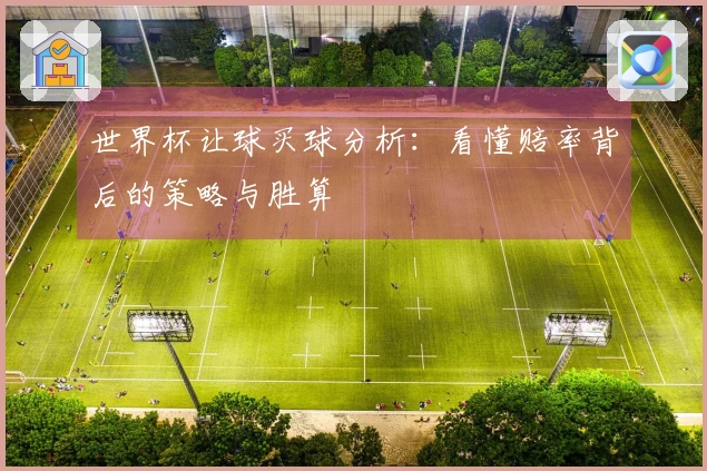 世界杯让球买球分析：看懂赔率背后的策略与胜算